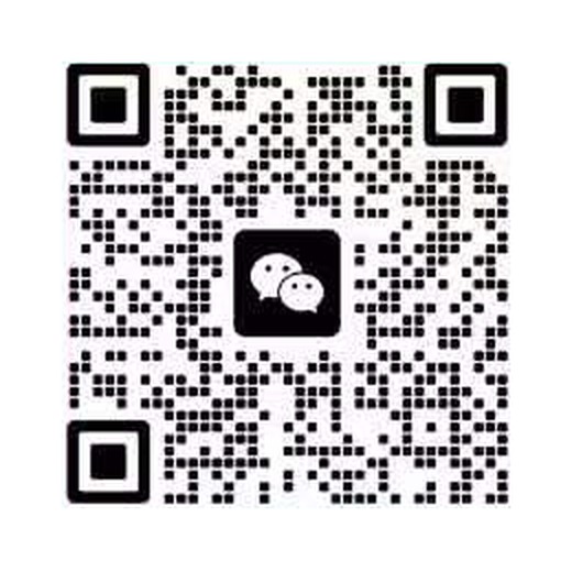 WeChat QR code for the Aihui center's official account